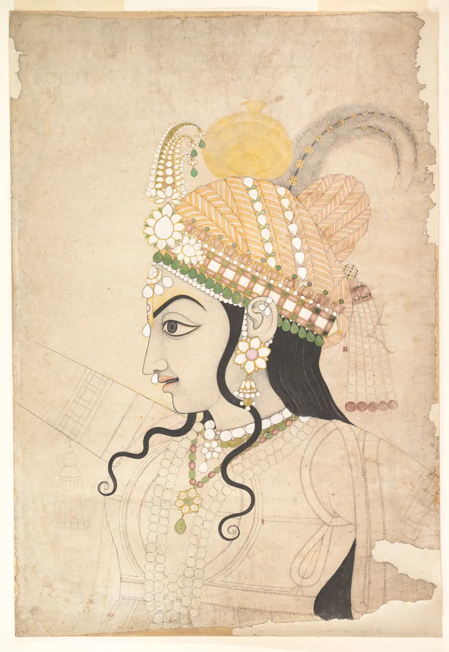 Painting by Sahib Ram