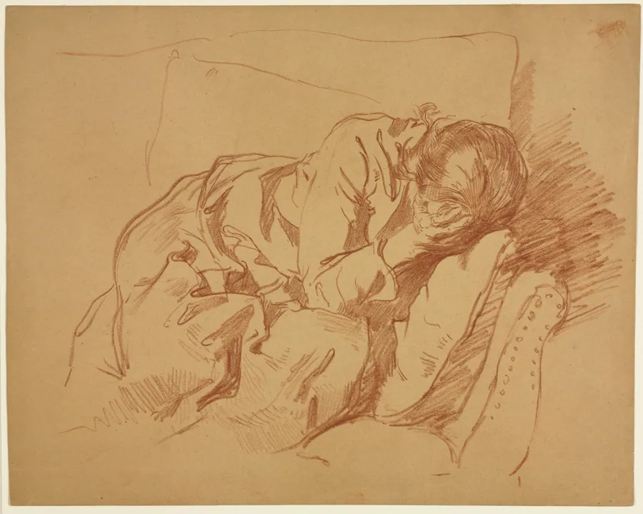 Lamenting Woman (Sarah H. Crone) by Samuel H. Crone