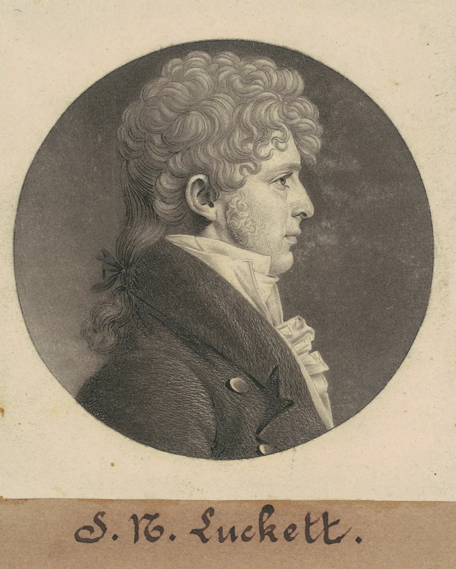 John Richards Triplett by Charles B. J. Févret de Saint-Mémin