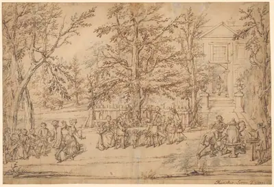 Garden Party at a Country House