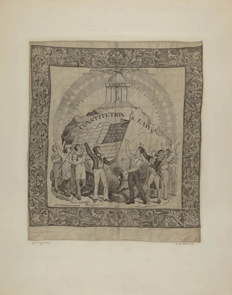 Printed Textile - Historical by Arlene Perkins