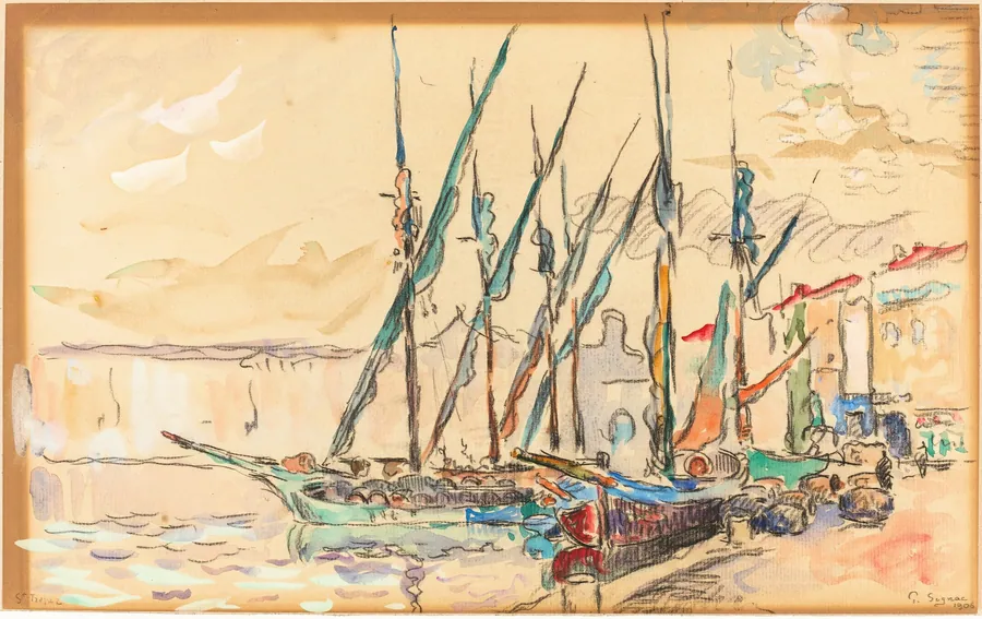 St Tropez by Paul Signac