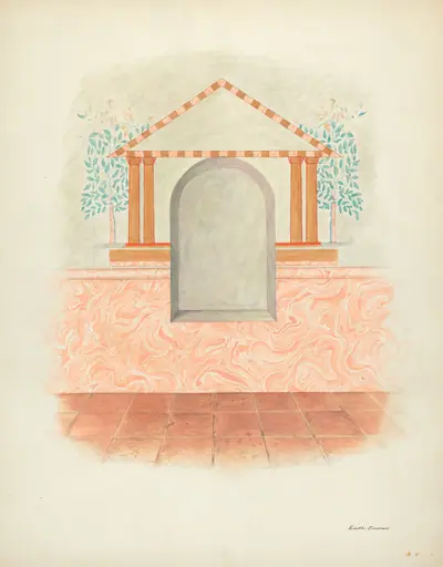 Wall Painting: Restoration Drawing