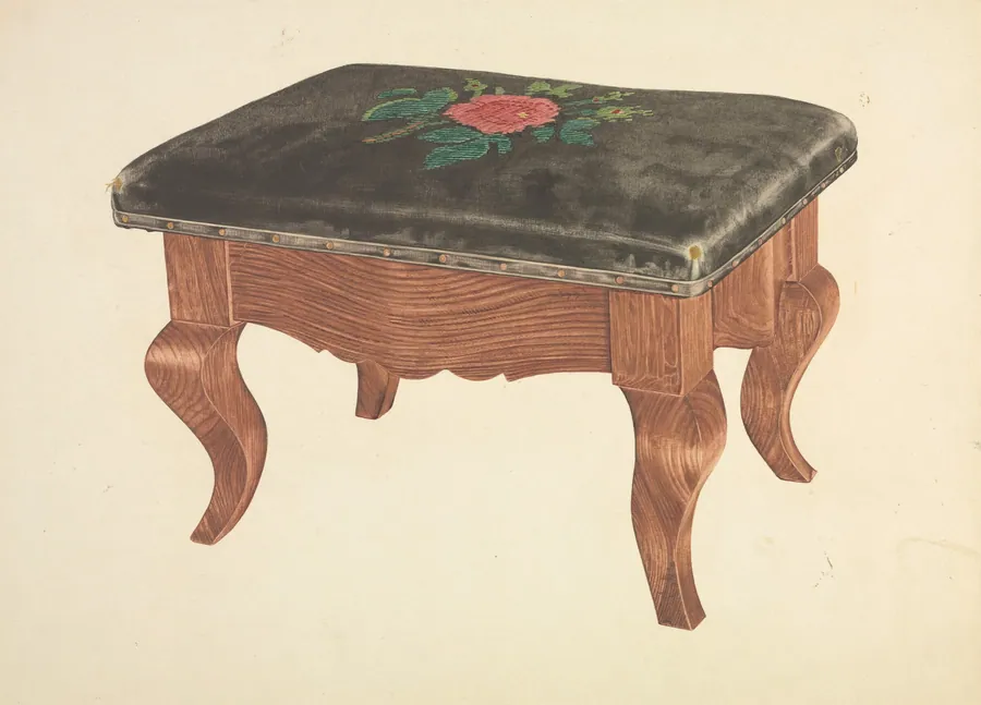 Footstool by Frank Eiseman