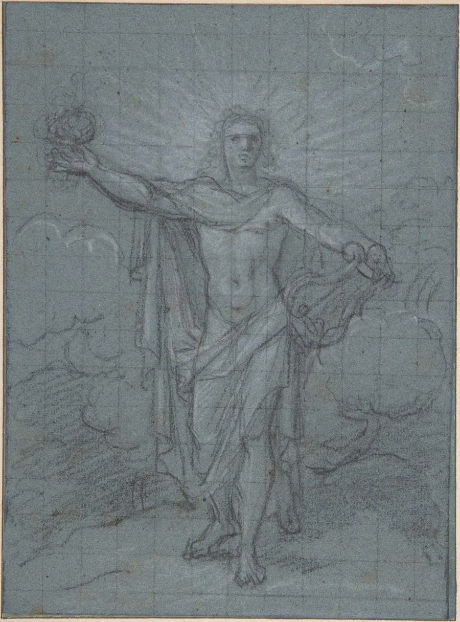 Standing Figure of Apollo by Antoine Coypel