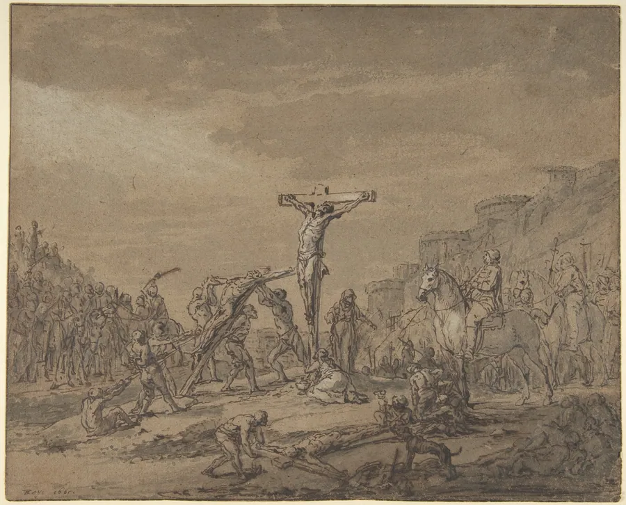 Crucifixion by Thomas de Keyser