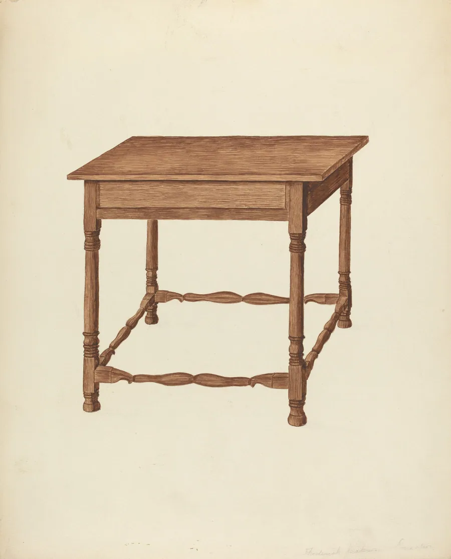 Table by Frederick Jackson