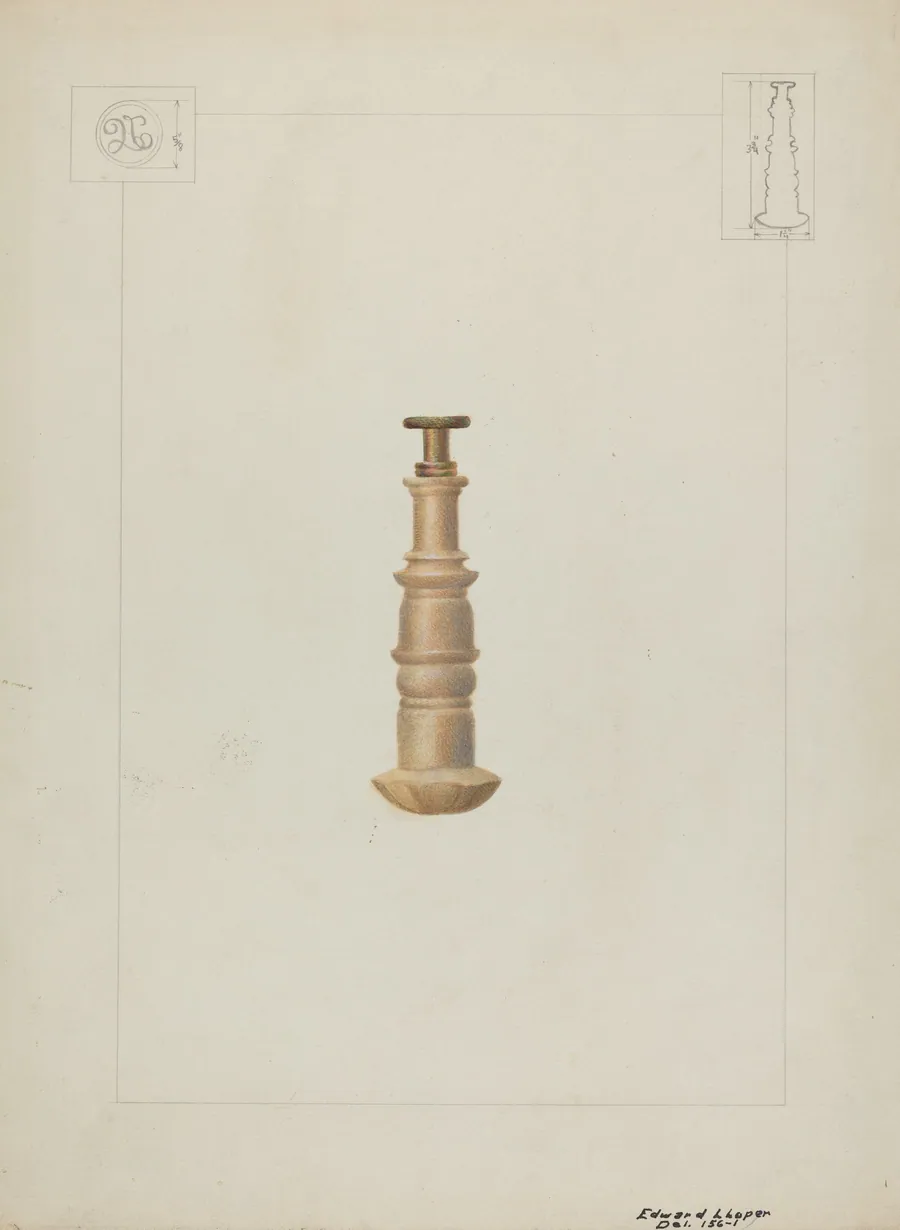 Letter Seal by Edward L. Loper