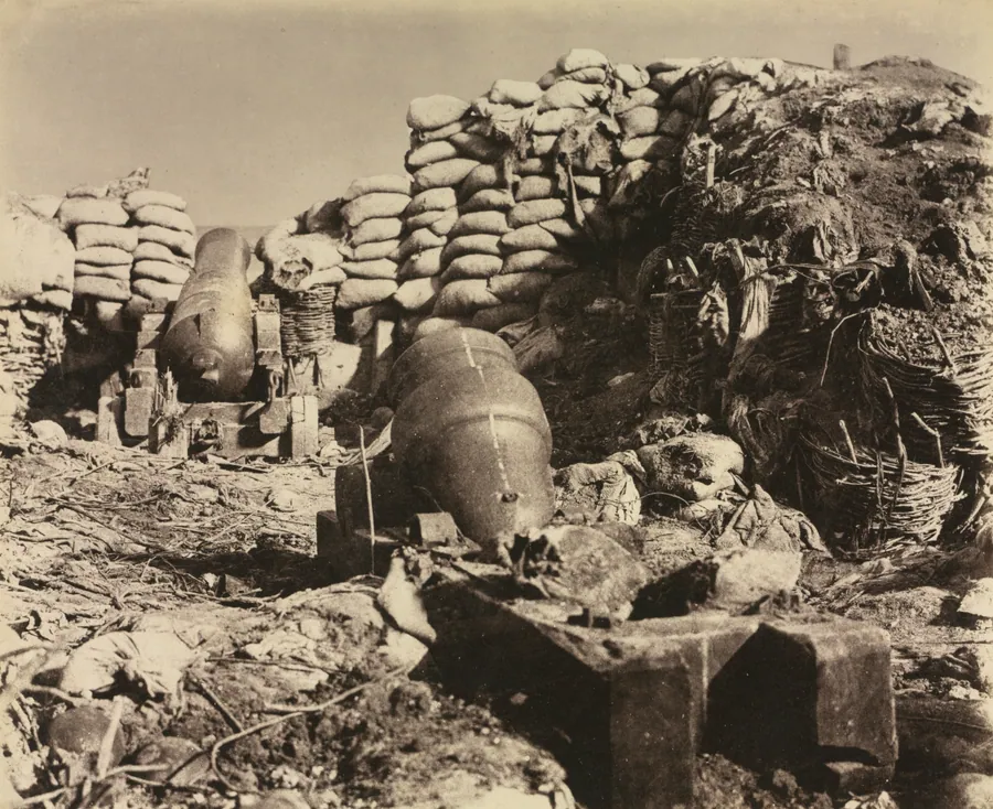 Battery, Malakoff by Leon-Eugéne Méhédin