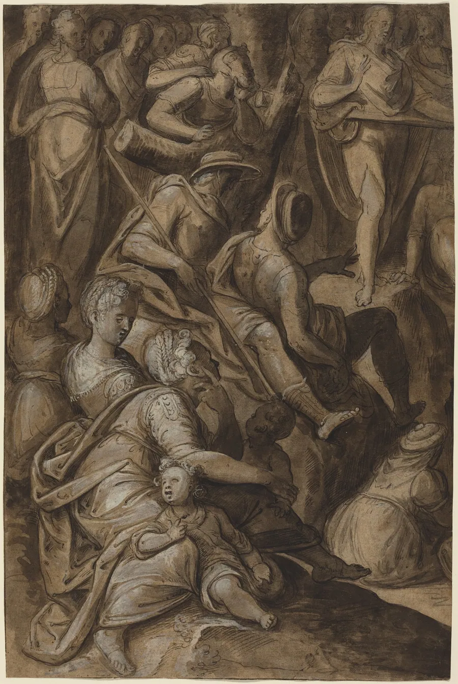 Saint John Preaching by Anthonie van Blocklandt