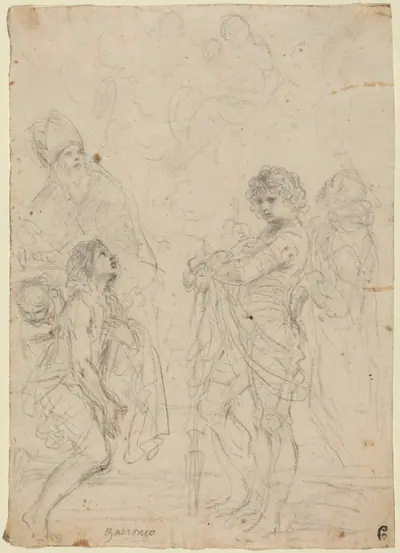Madonna and Child with Saints Gimignano, John the Baptist, George and Peter Martyr