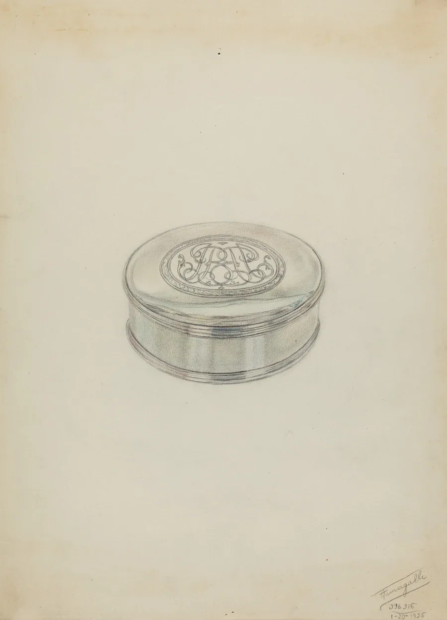 Silver Box by Frank Fumagalli