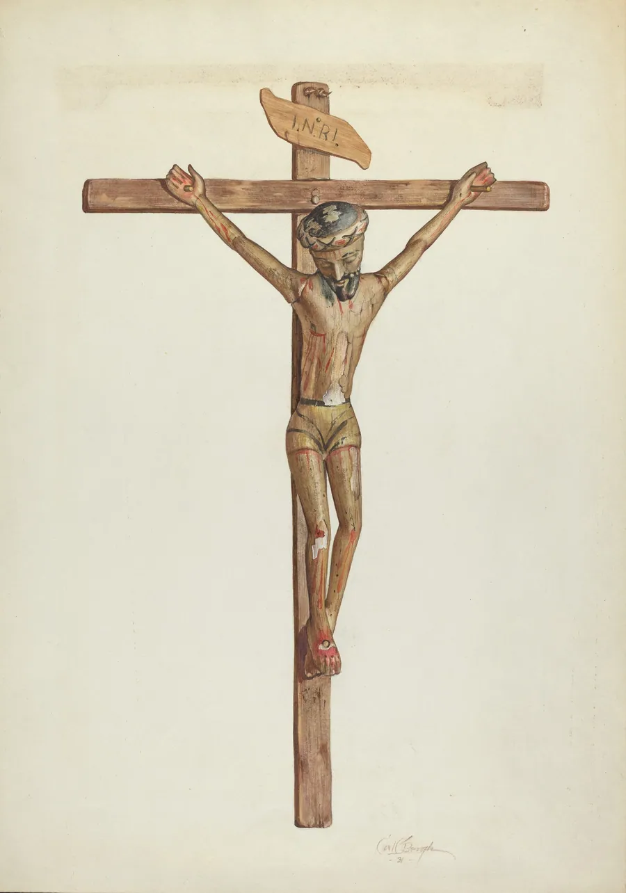 Crucifix by Carl O'Bergh