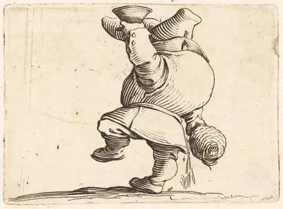 The Drinker, Back View