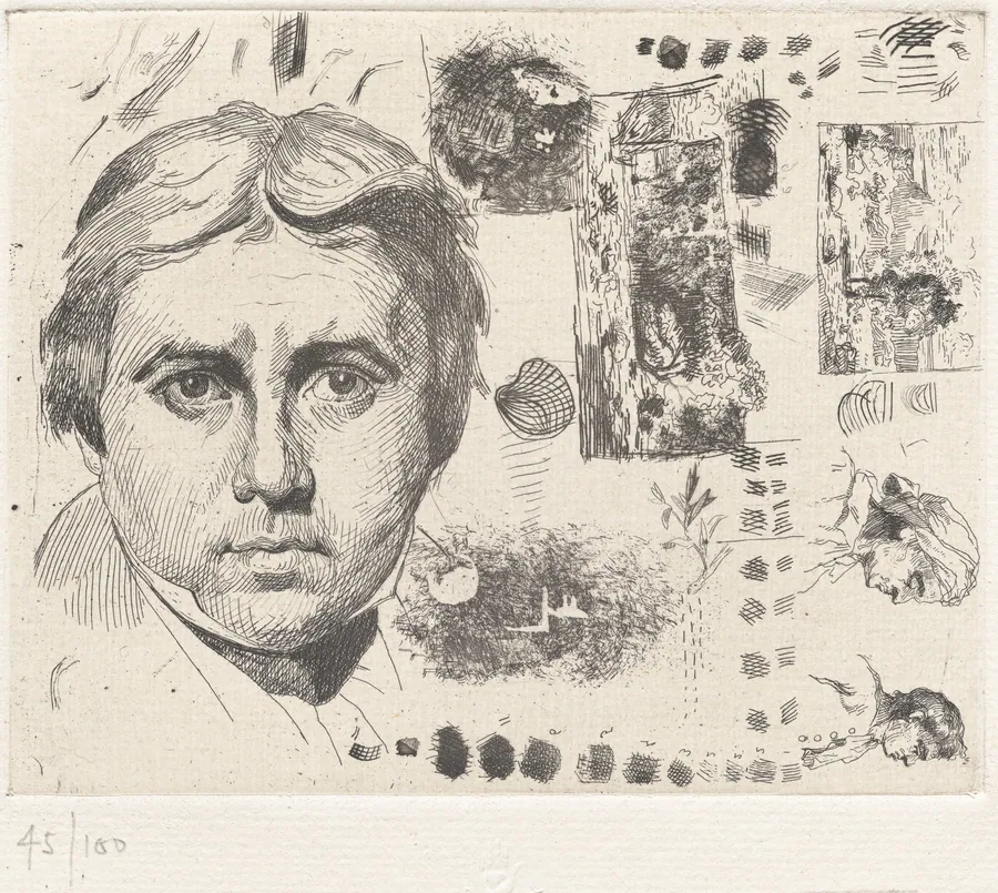 Portrait d'Ingres (Portrait of Ingres) by Charles Nègre