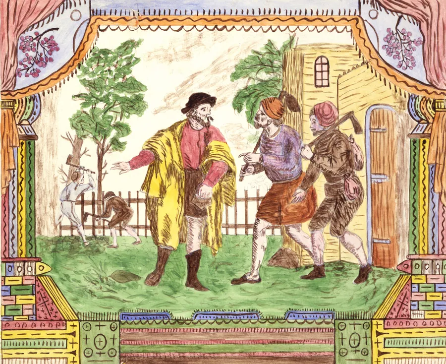 Parable of the Laborers in the Vineyard by Lawrence W. Ladd, active 1865-1895