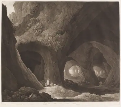 Travelers in Gigantic Caverns