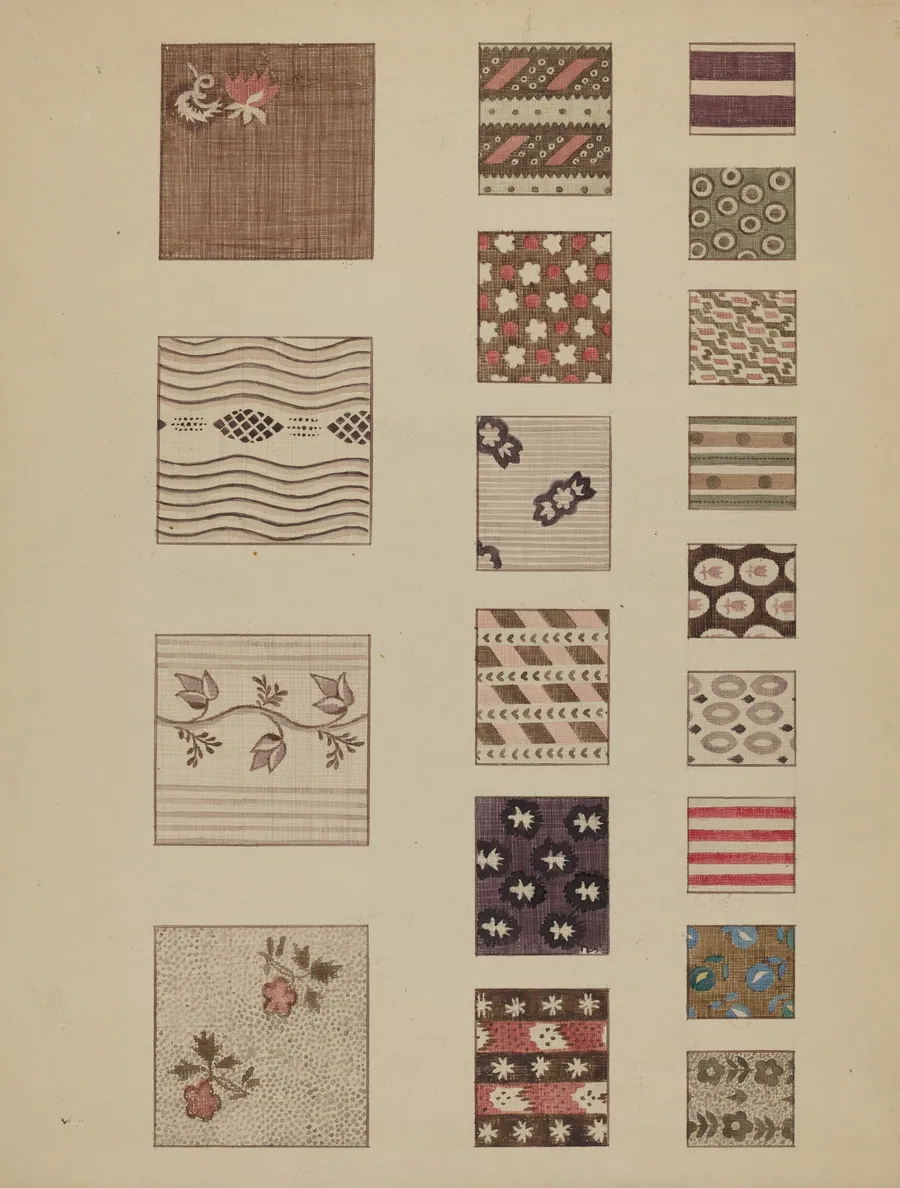 Textiles from Quilt by Millia Davenport