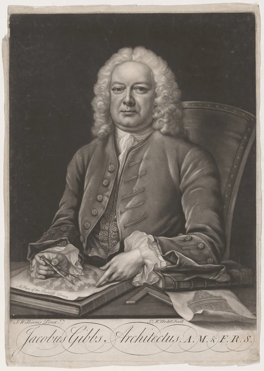 James Gibbs, Architect by James MacArdell