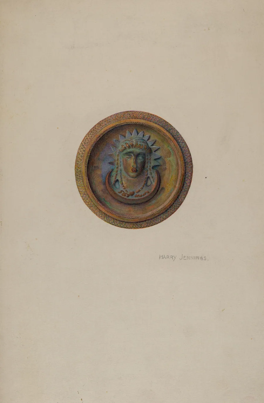 Mirror Support - Victory Head by Harry Jennings