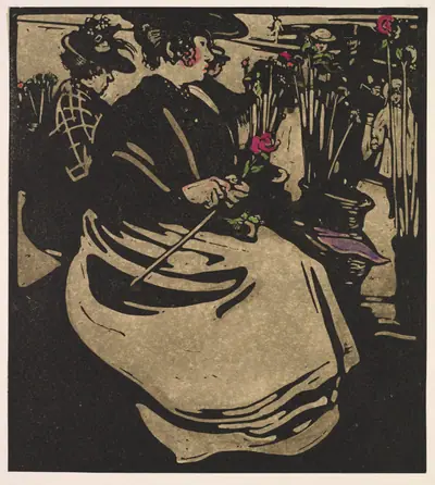 London Types: Flower Girl