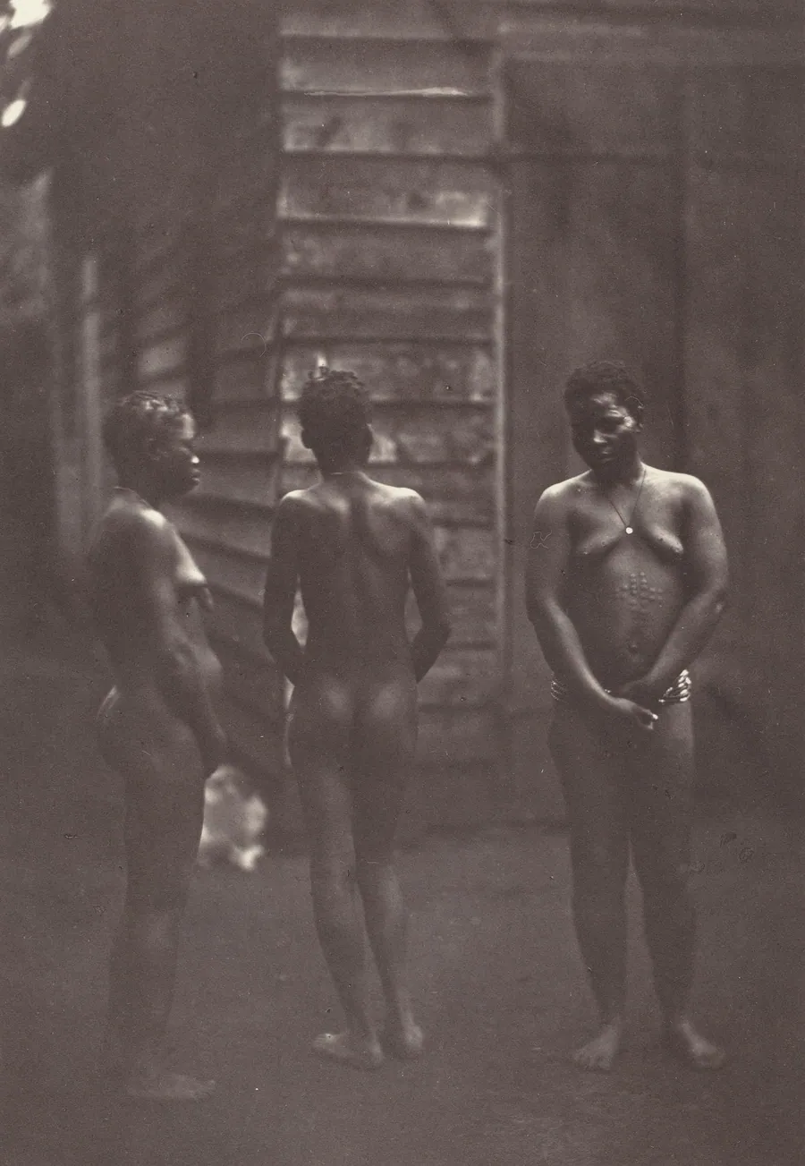 Trois Femmes Malgaches (Plate 30) by Désiré Charnay