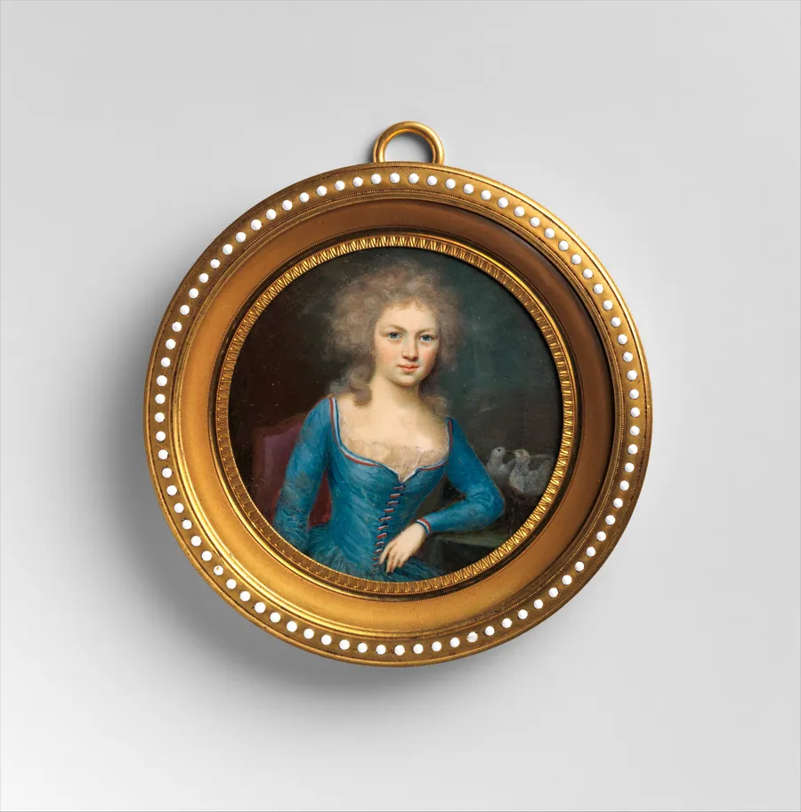 Portrait of a Woman by French Painter