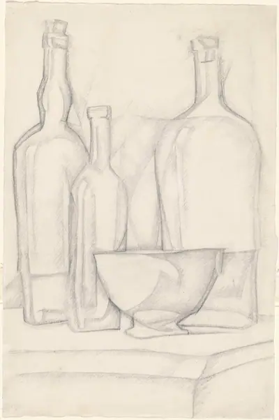 Bottles and Bowl
