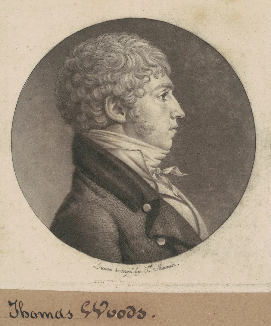 Woods by Charles B. J. Févret de Saint-Mémin