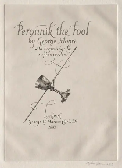 Illustration for "Peronnik the Fool":  Peronnik the Fool