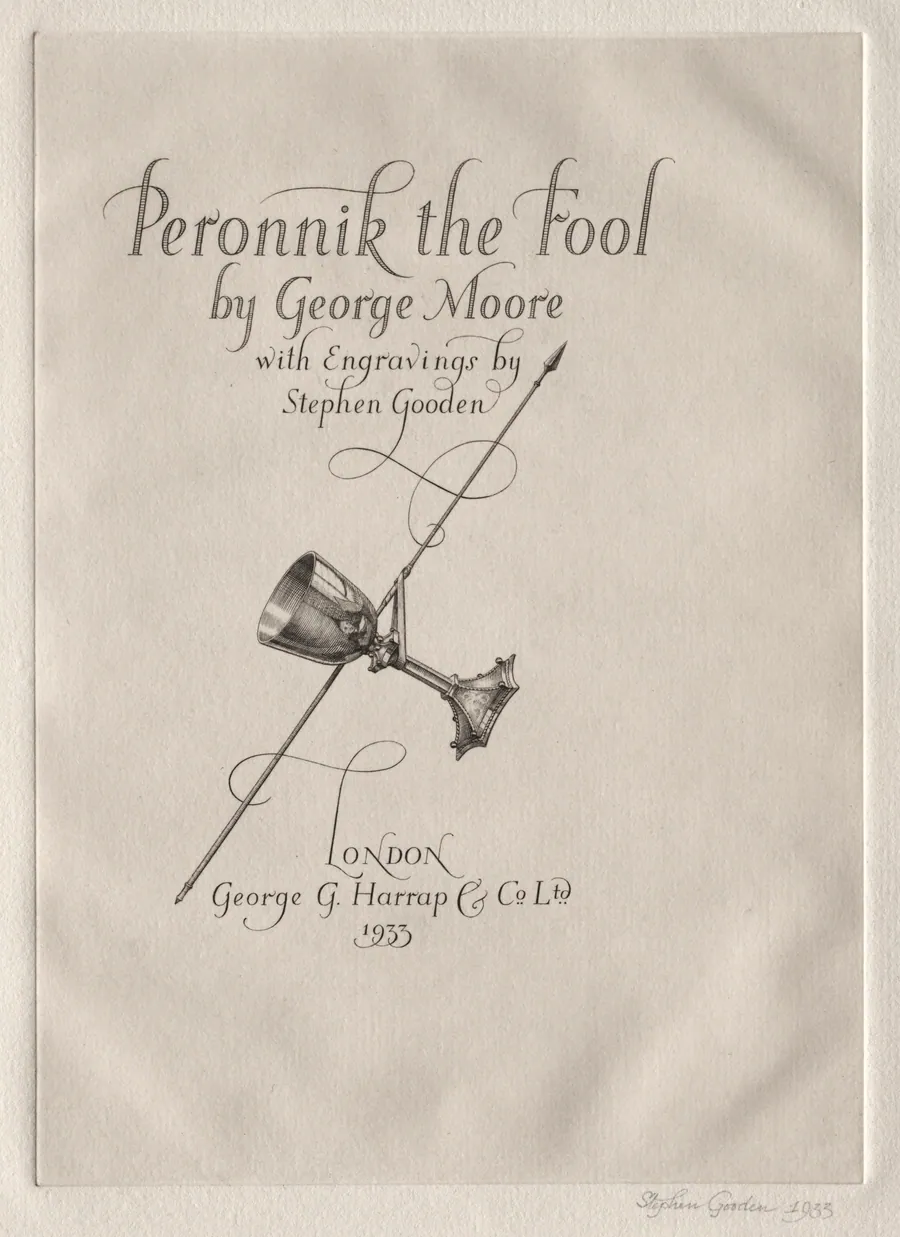 Illustration for "Peronnik the Fool":  Peronnik the Fool by Stephen Gooden