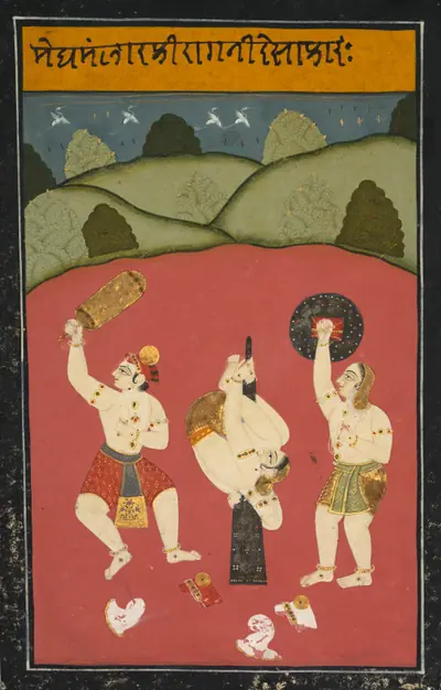 Ragini Desakh of Meghamalhar