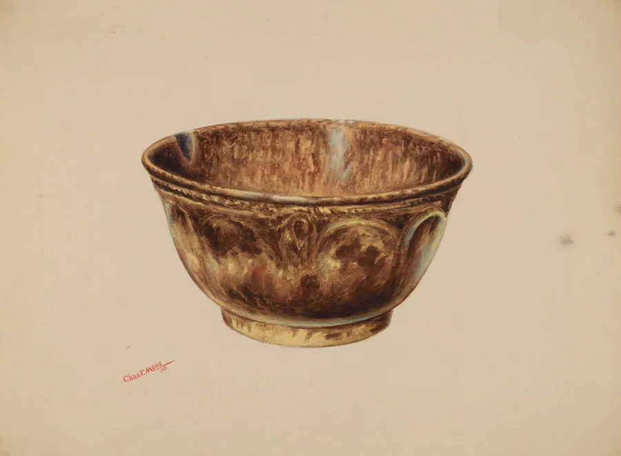 Bowl - Bennington by Charles Moss