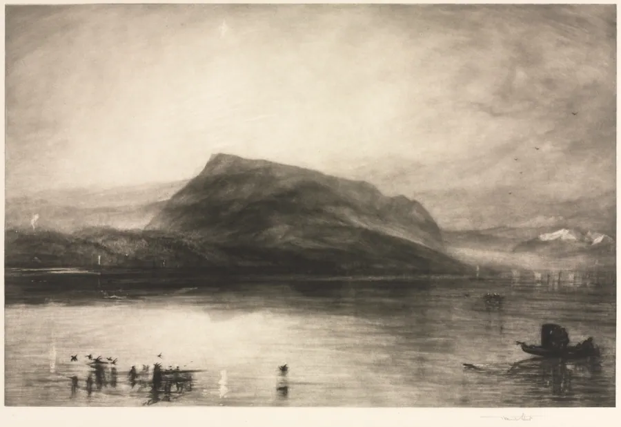 Mt. Rigi at Dawn by Frank Short