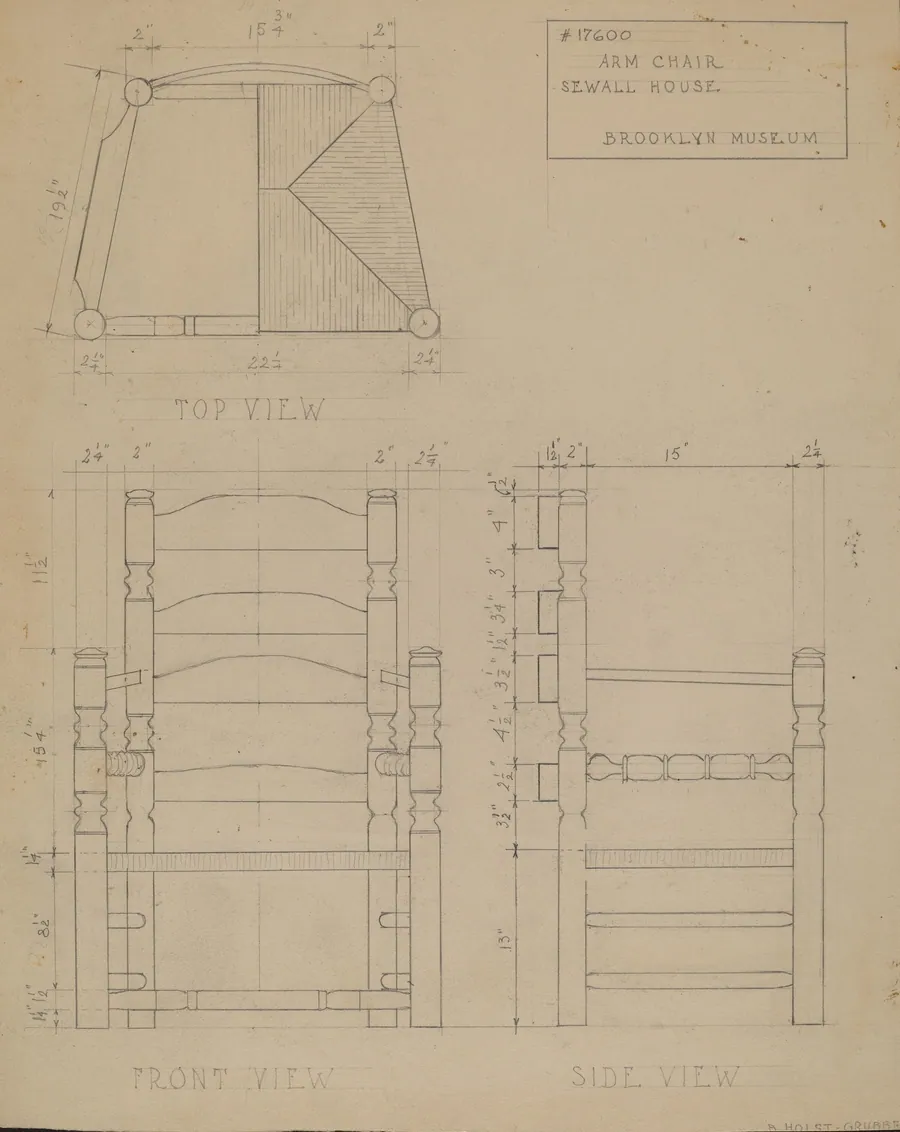 Armchair by B. Holst-Grubbe