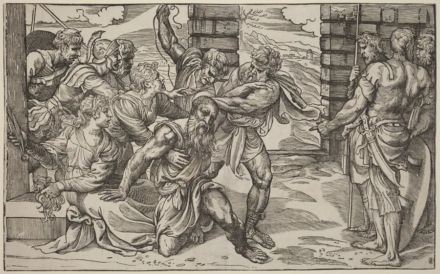 Samson and Delilah by Nicolò Boldrini