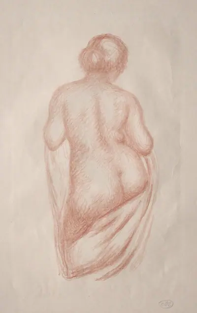 Woman Seen from the Back