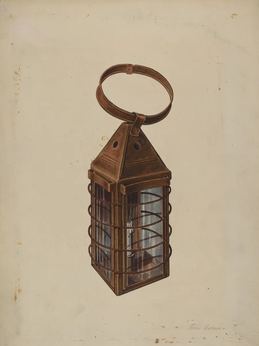 Lantern by Arthur Mathews