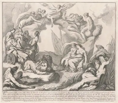 The Prima Macchina for the Chinea of 1741: Allegory of Regal Magnificence