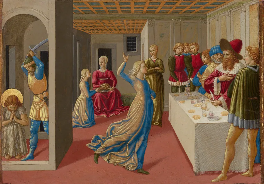 The Feast of Herod and the Beheading of Saint John the Baptist by Benozzo Gozzoli