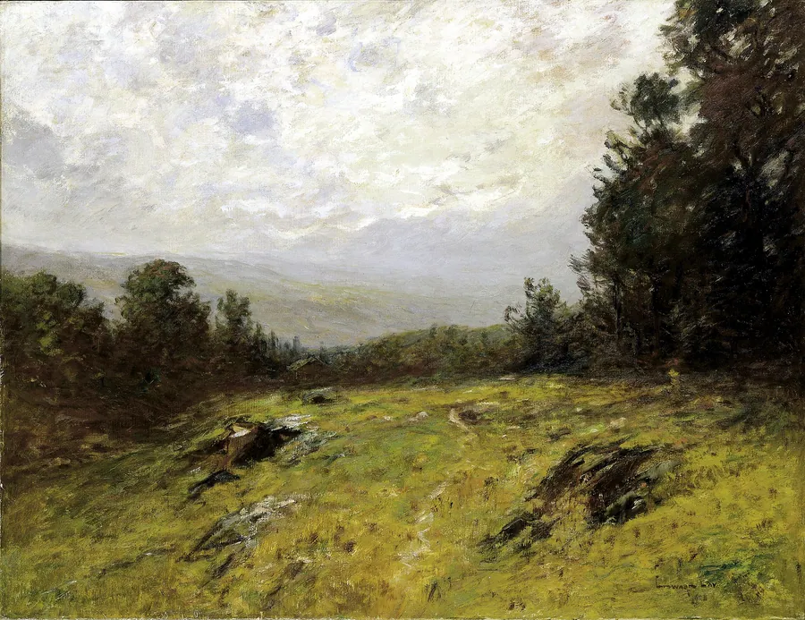 Hillside by Edward Gay, born Mulligar, Ireland 1837-died Albany, NY 1928
