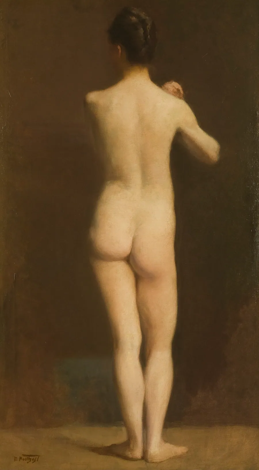 The Model by Edward Potthast, American, b. Cincinnati, Ohio, 1857–1927