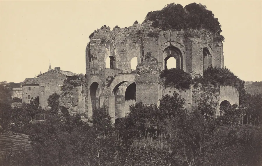 The Templum Minerva Medica and the Surrounding Area by Robert Macpherson