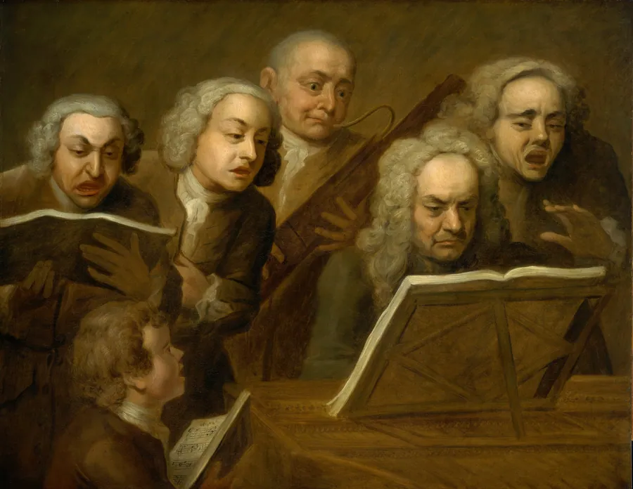 The Singing Party by Philip Mercier