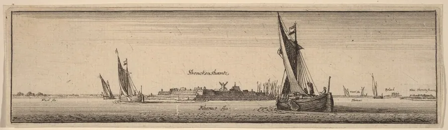 Schenkenschanz by Wenceslaus Hollar