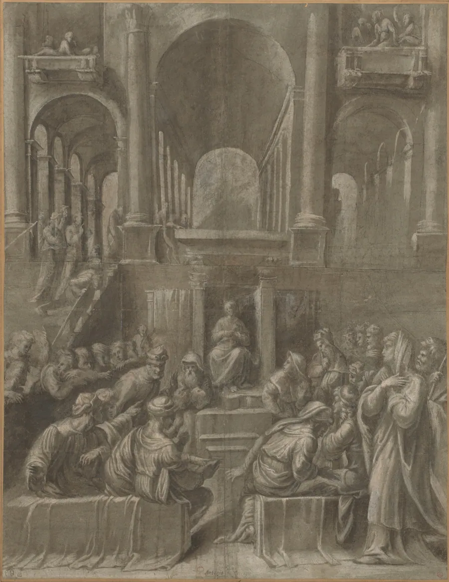Christ among the Doctors by Bartolomeo Ramenghi