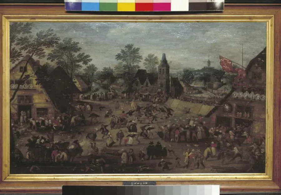 En kermesse by Leonhard Cemp