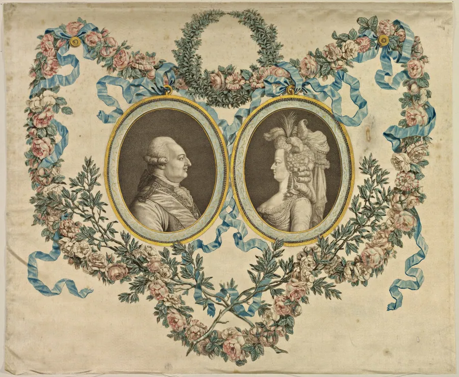 Louis XVI and Marie-Antoinette by Various Artists