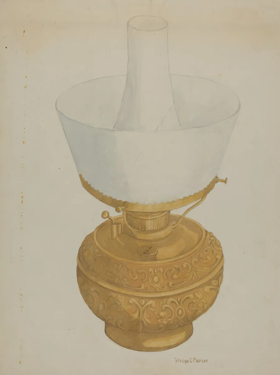 Lamp by Gladys C. Parker
