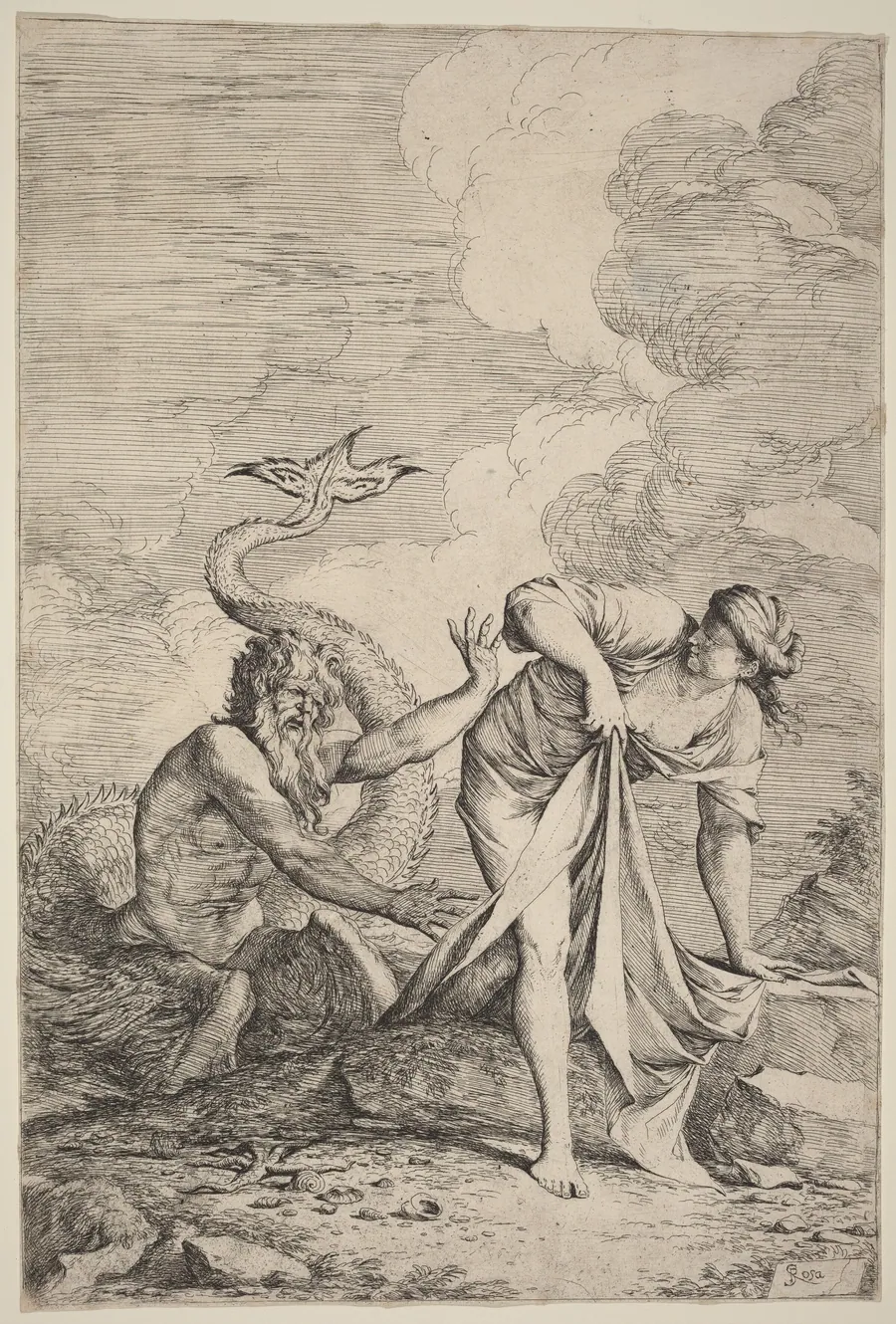 Glaucus and Scylla by Salvator Rosa
